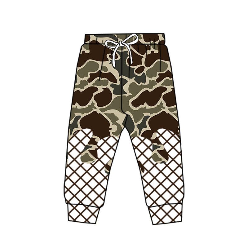 (Pre Order) No moq P0866 pre-order toddler boy clothes camouflage long pant -2025.9.17'