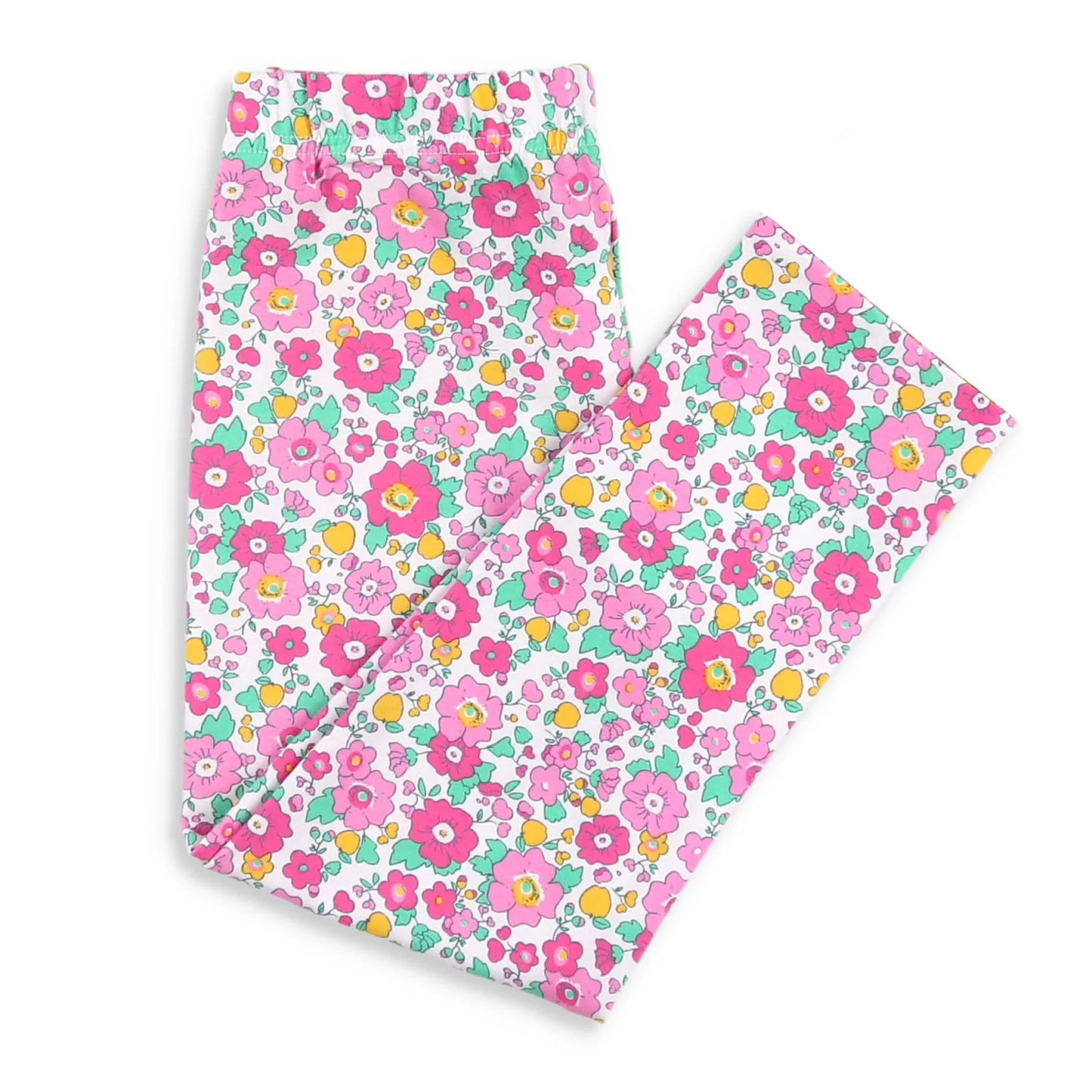 (Pre Order) No moq P0870 pre-order toddler girl clothes floral long pant-2025.9.18