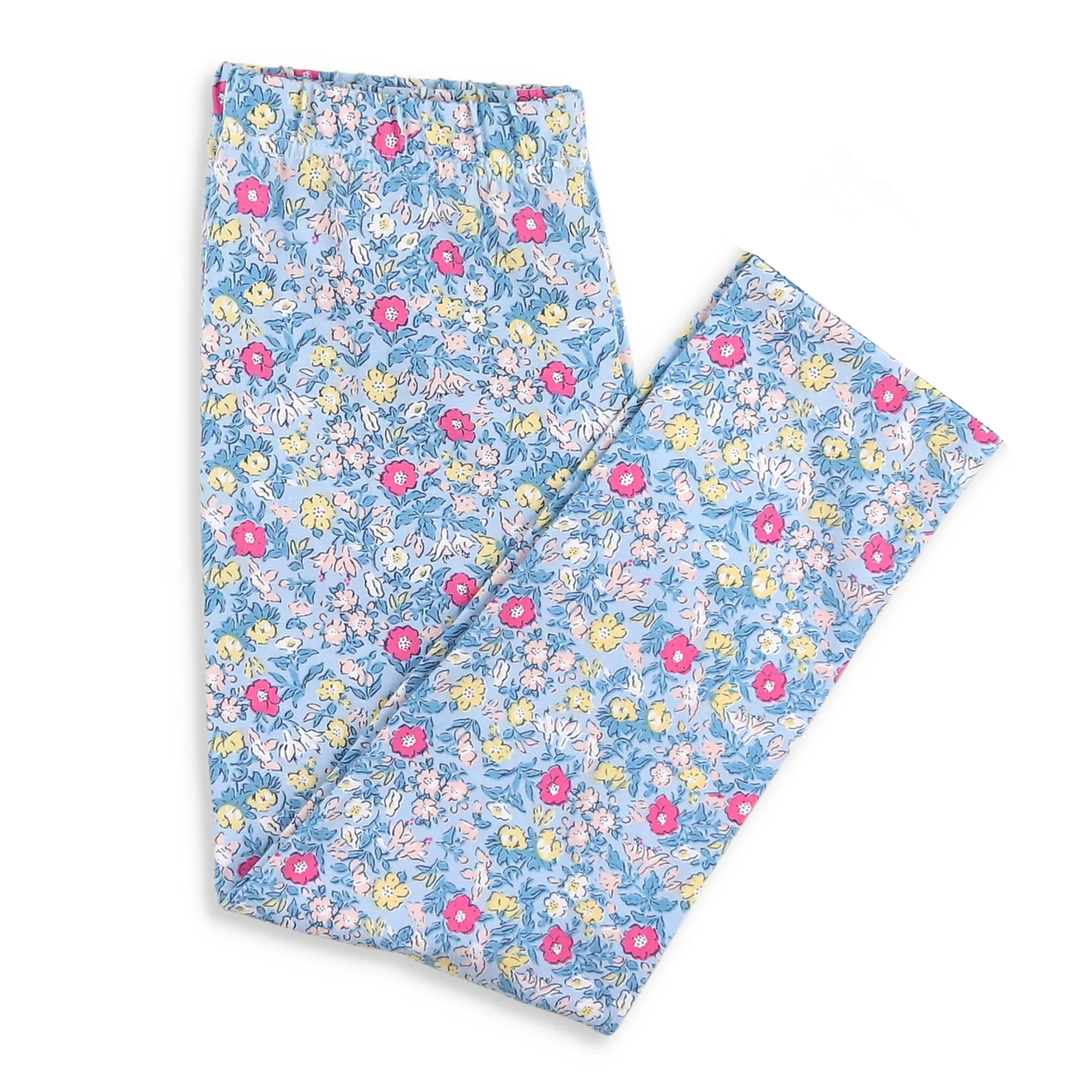 (Pre Order) No moq P0873 pre-order toddler girl clothes floral long pant-2025.9.18