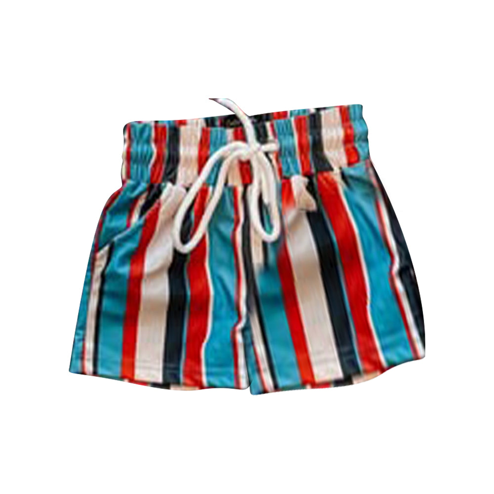 (Pre Order) No moq S0620 pre order baby Boys clothes summer striped Swim Trunks-25.11.14