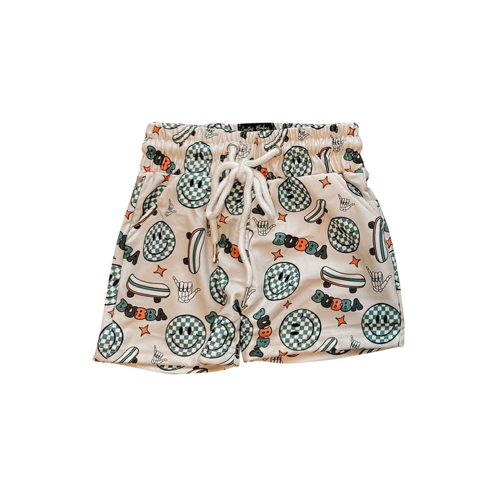 (Pre Order) No moq S0623 pre order baby Boys clothes summer BUBBA Swim Trunks-25.11.14