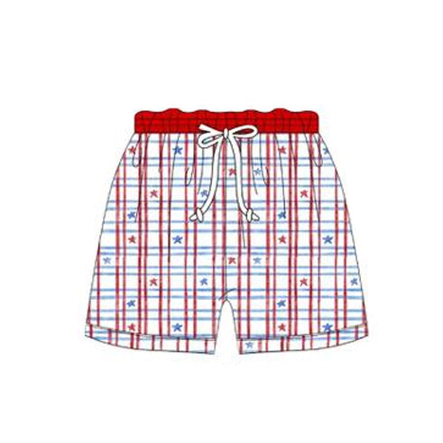 (Pre Order) No moq S0662 pre order baby Boys clothes summer red swim trunks-25.11.26