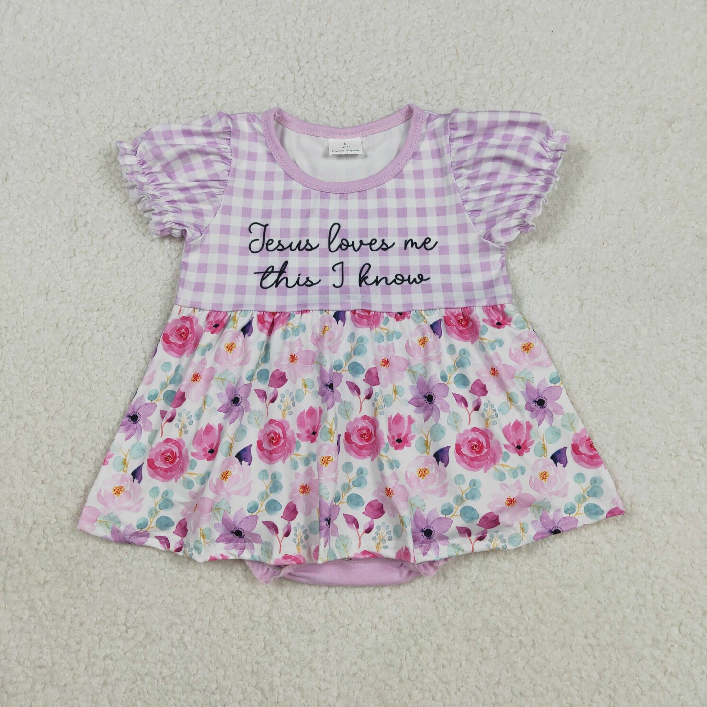 RTS NO MOQ sibling baby girls clothes floral short sleeve Clothes Sets and romper