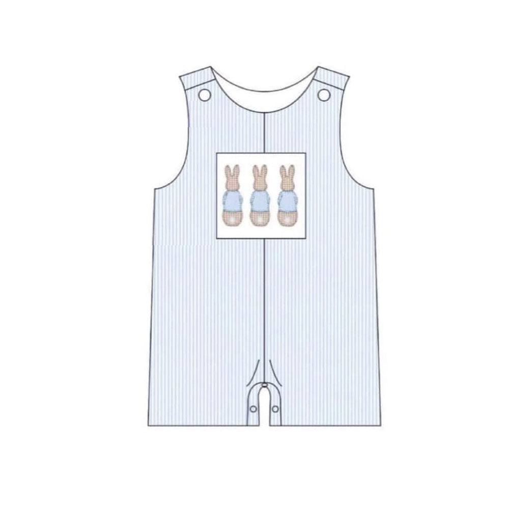 (Pre Order) No moq SR3381 pre-order baby boy clothes easter vest romper-2025.10.23