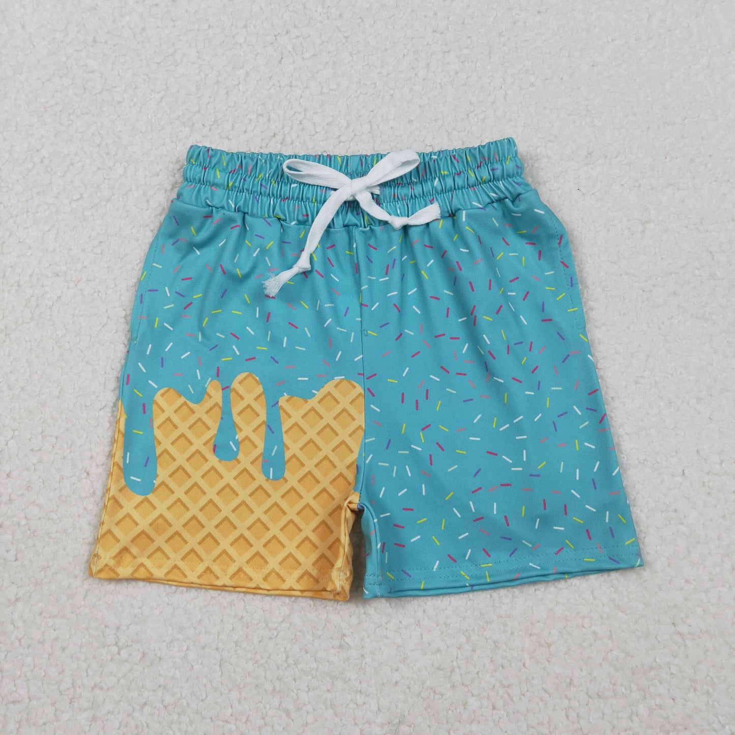 RTS NO MOQ Sibling Baby boy clothes Summer team Shorts