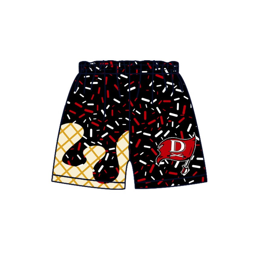 custom moq 3 eta 6-8weeks kids and adult Beach black Summer Shorts