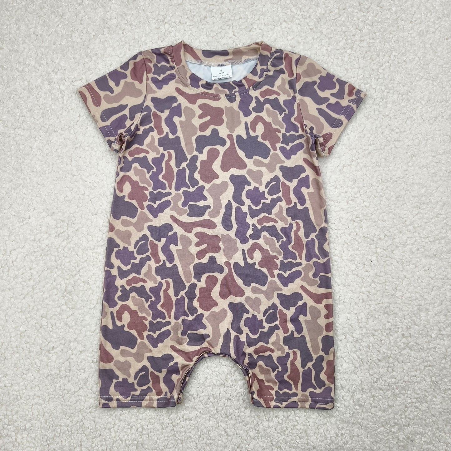 RTS SALES NO MOQ4.19卡其蓝色迷彩连体衣Khaki blue camouflage jumpsuit