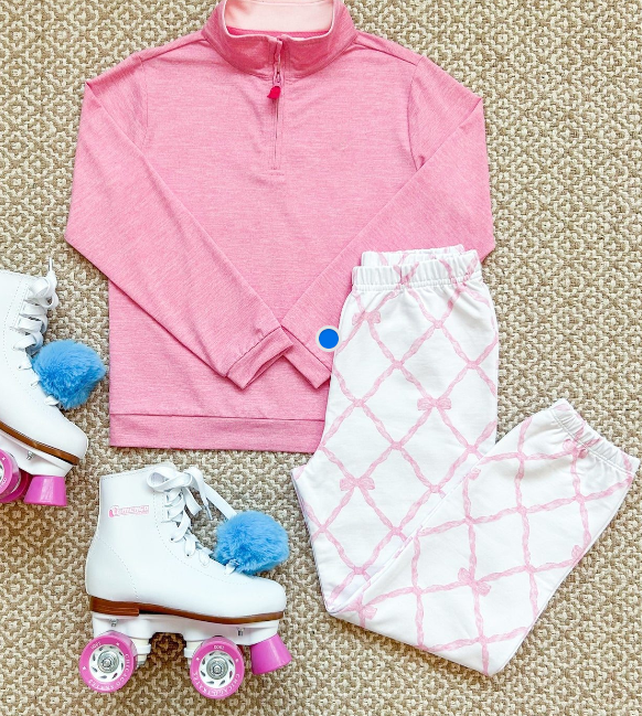 PRE ORDER Deadline August 19close custom no moq baby kids kids clothing Ice Cream Pink long-sleeved trouser suit