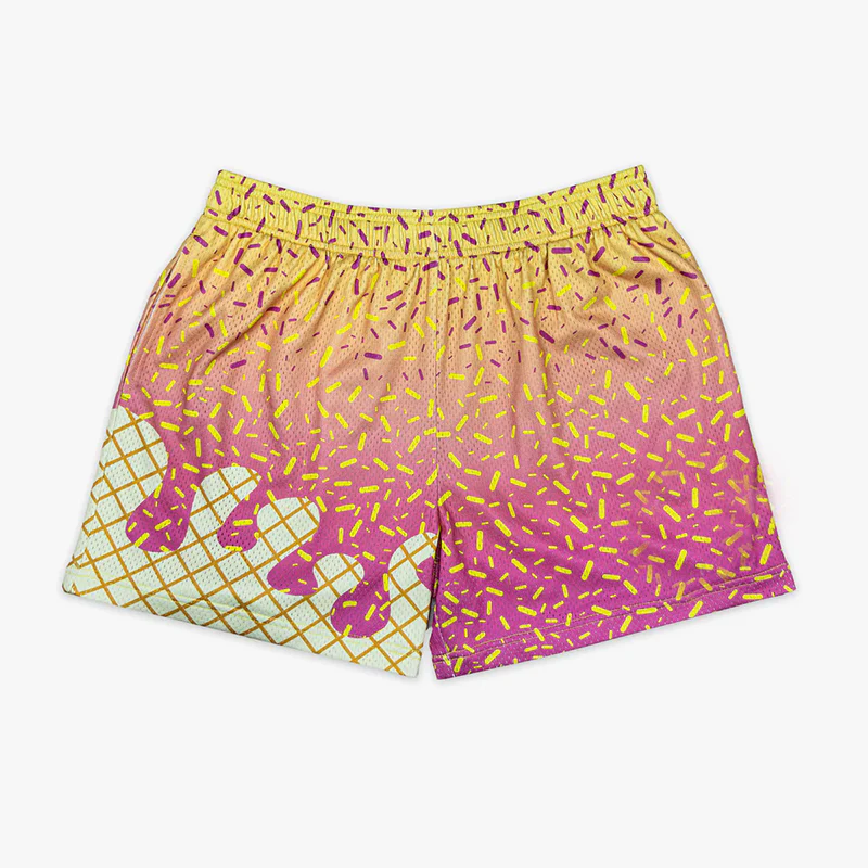 deadline May 27 close custom no moq Ice cream bright shorts