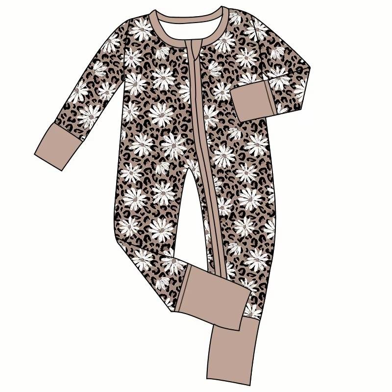 Custom moq 5 each style eta 6-7weeks baby girl clothes long sleeve romper-25.8.15