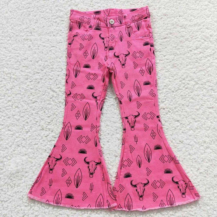 RTS NO MOQ Baby Girls Clothes Jeans: Flared & Ripped