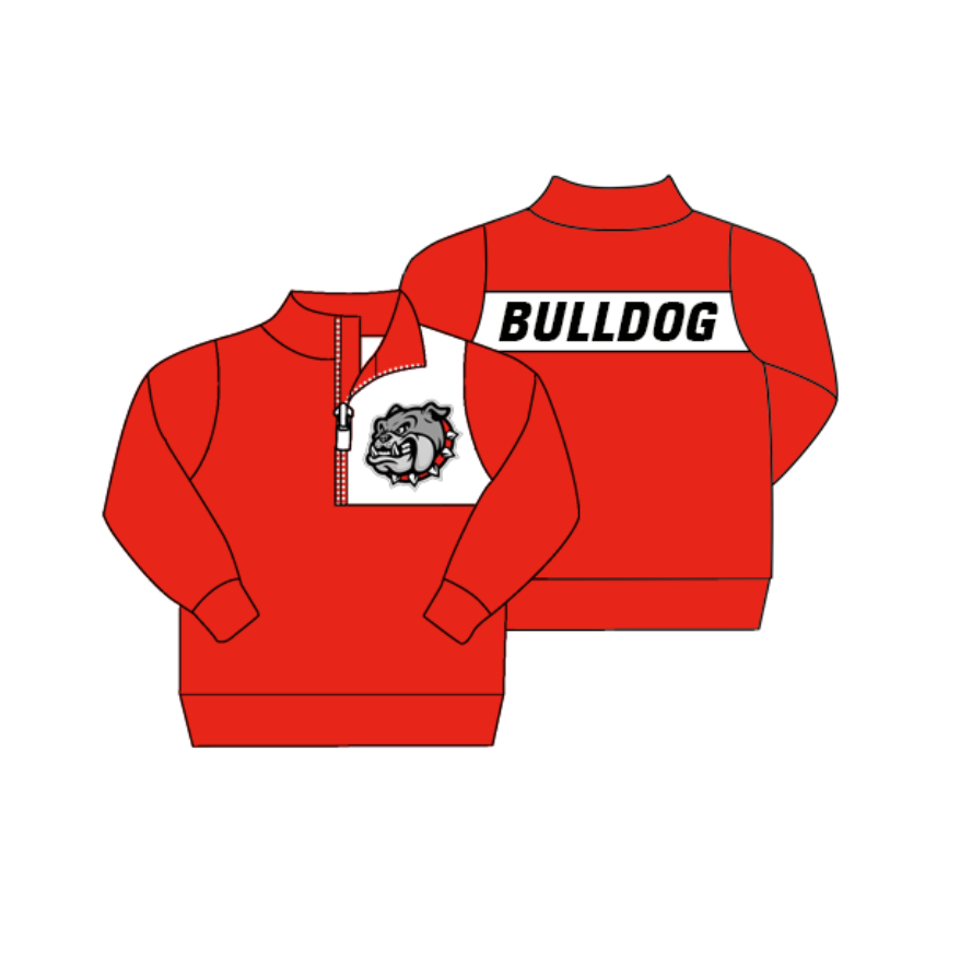 custom moq 3 eta 6-8weeks baby boys clothes button-down pullover