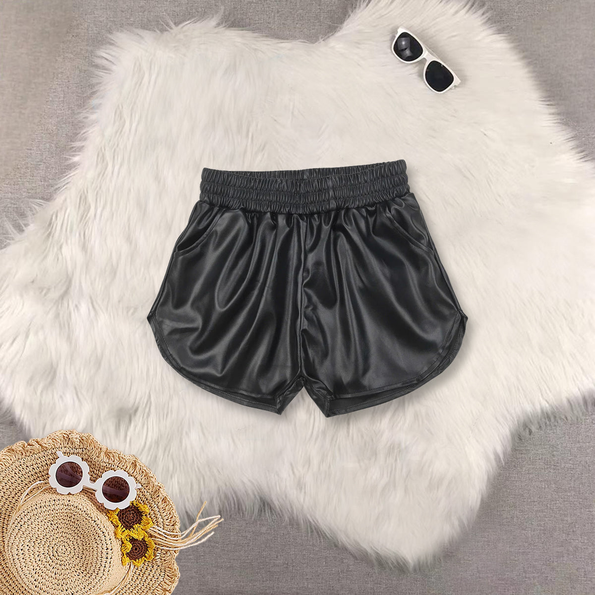 RTS NO MOQ Sibling baby girls clothes short sleeve shorts sets and Top and shorts