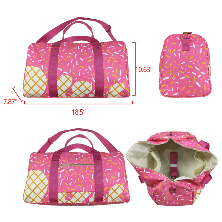 RTS NO MOQ baby kids clothes team cheer kids backpack and lunch box