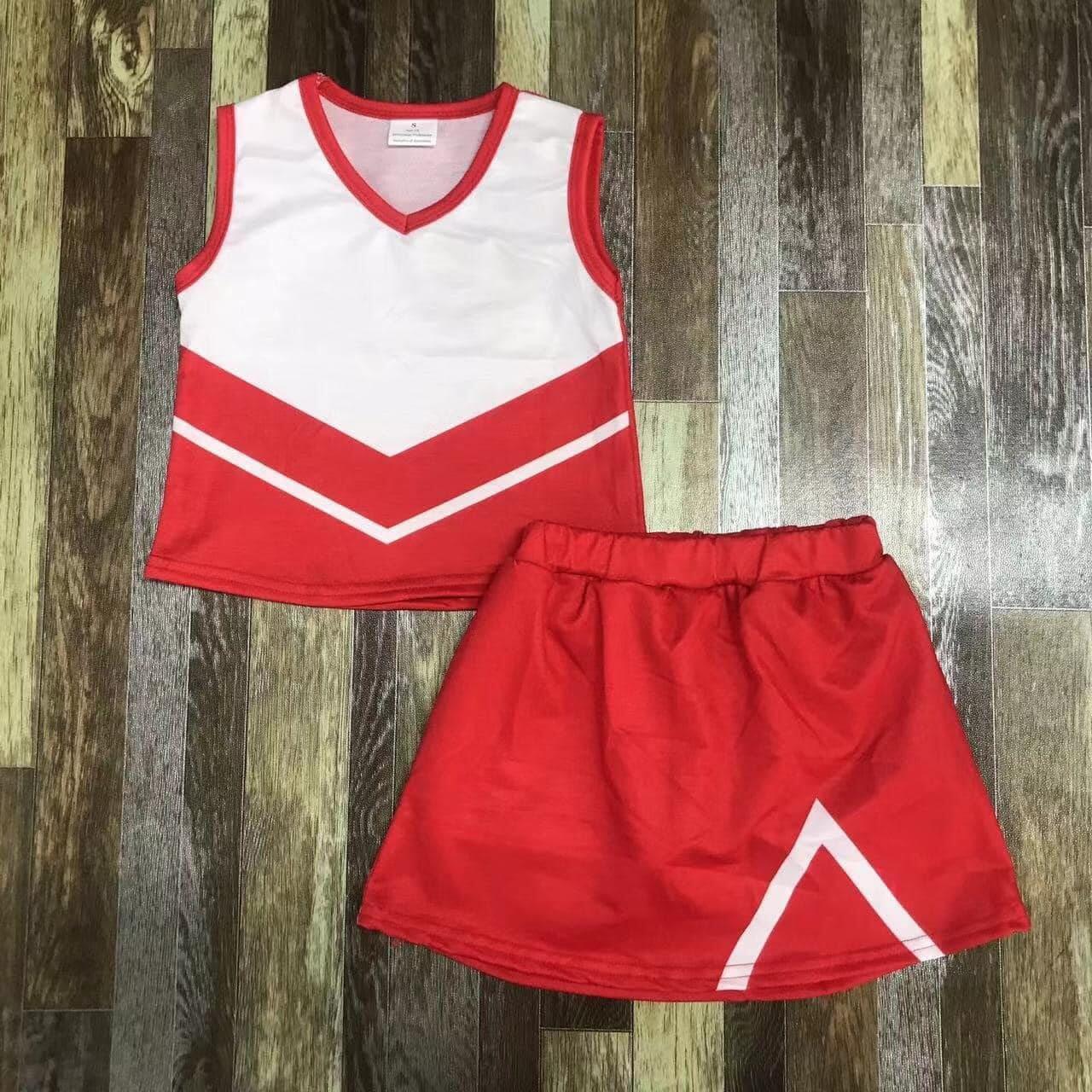 baby girl clothes team red and white toddler girl summer outfit