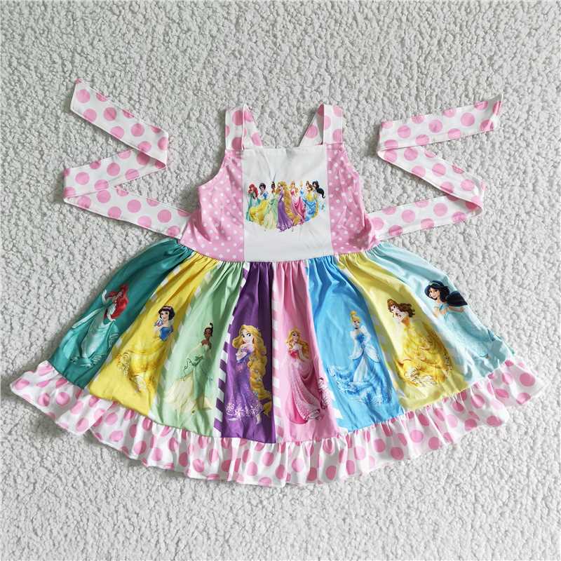 C0-23 summer girls twirl dress