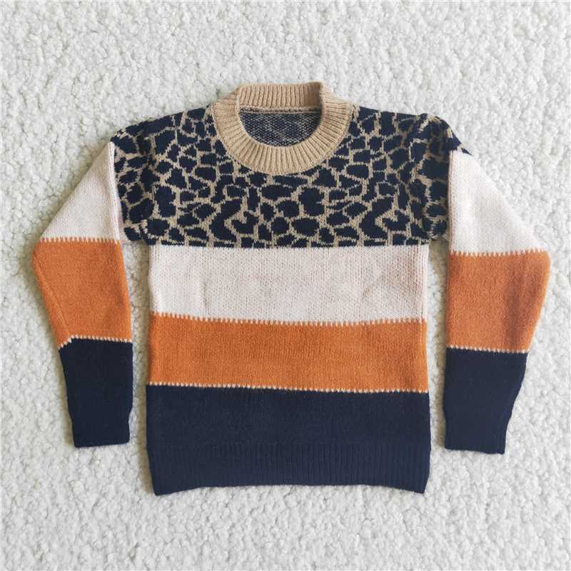 6 A0-15 boys clothing long sleeve sweater