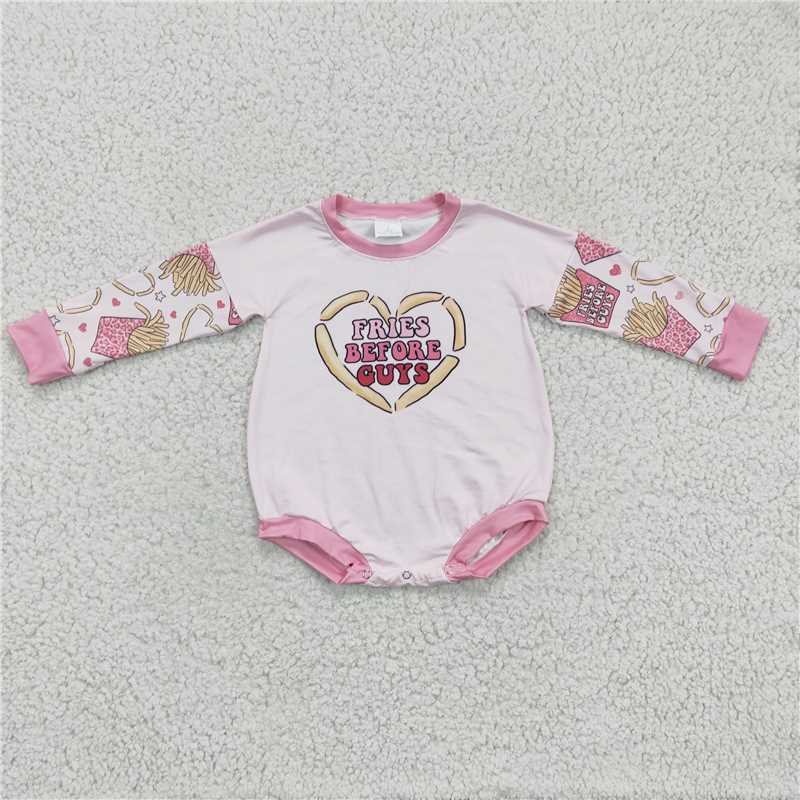 baby Valentine's Day clothing romper