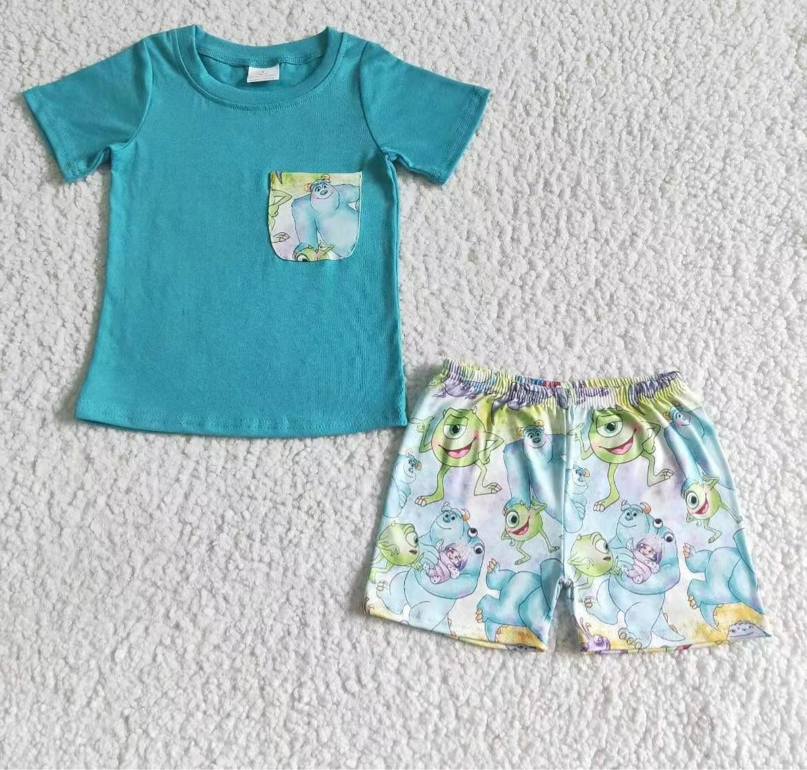 cotton top with shorts boys outfits