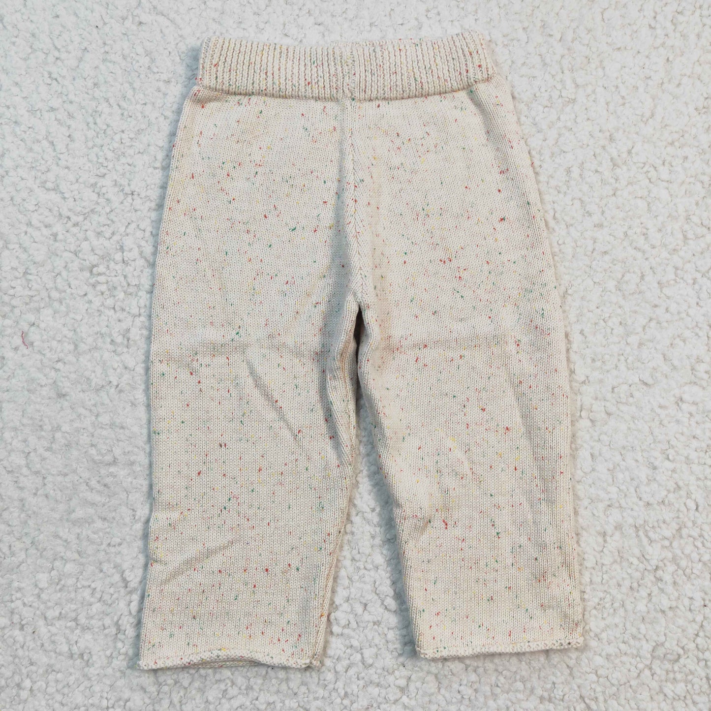P0065 Beige Plush Trousers