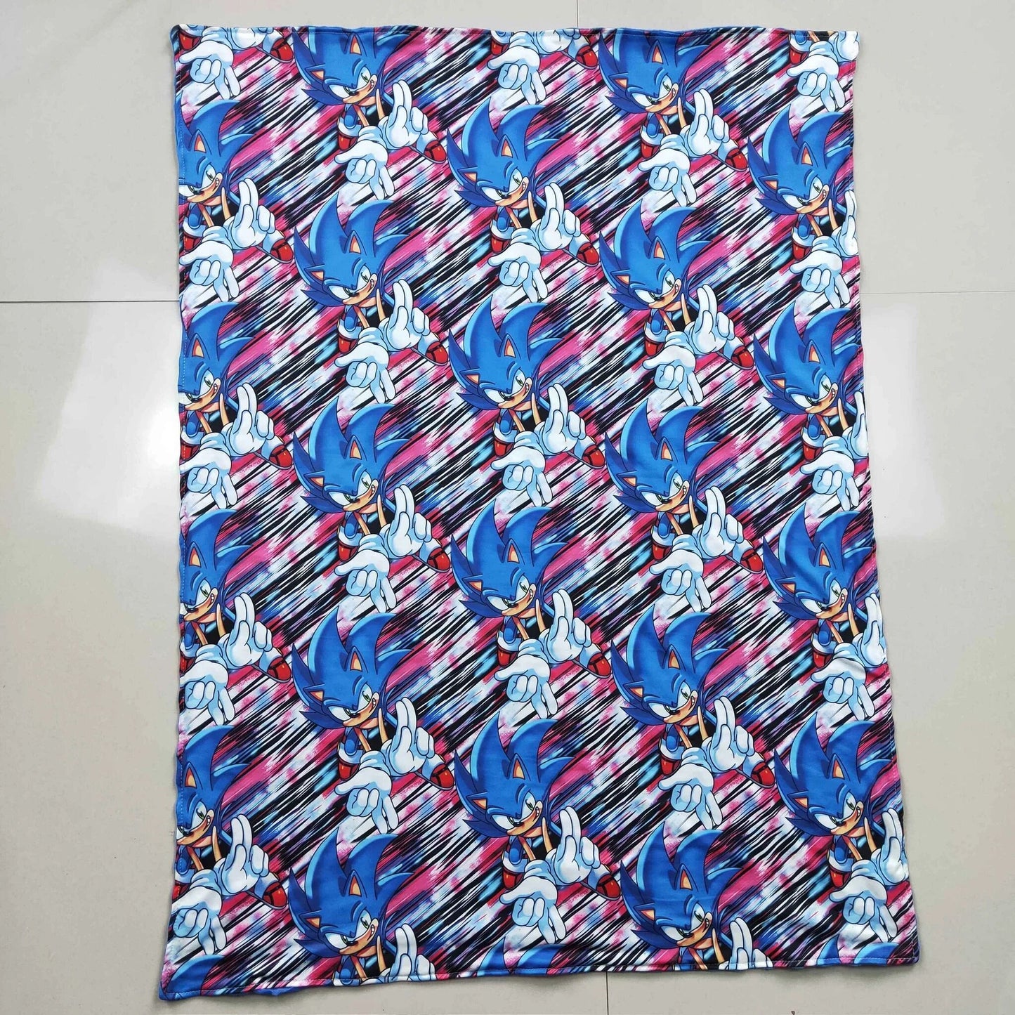 BL0038 SONIC blue blanket