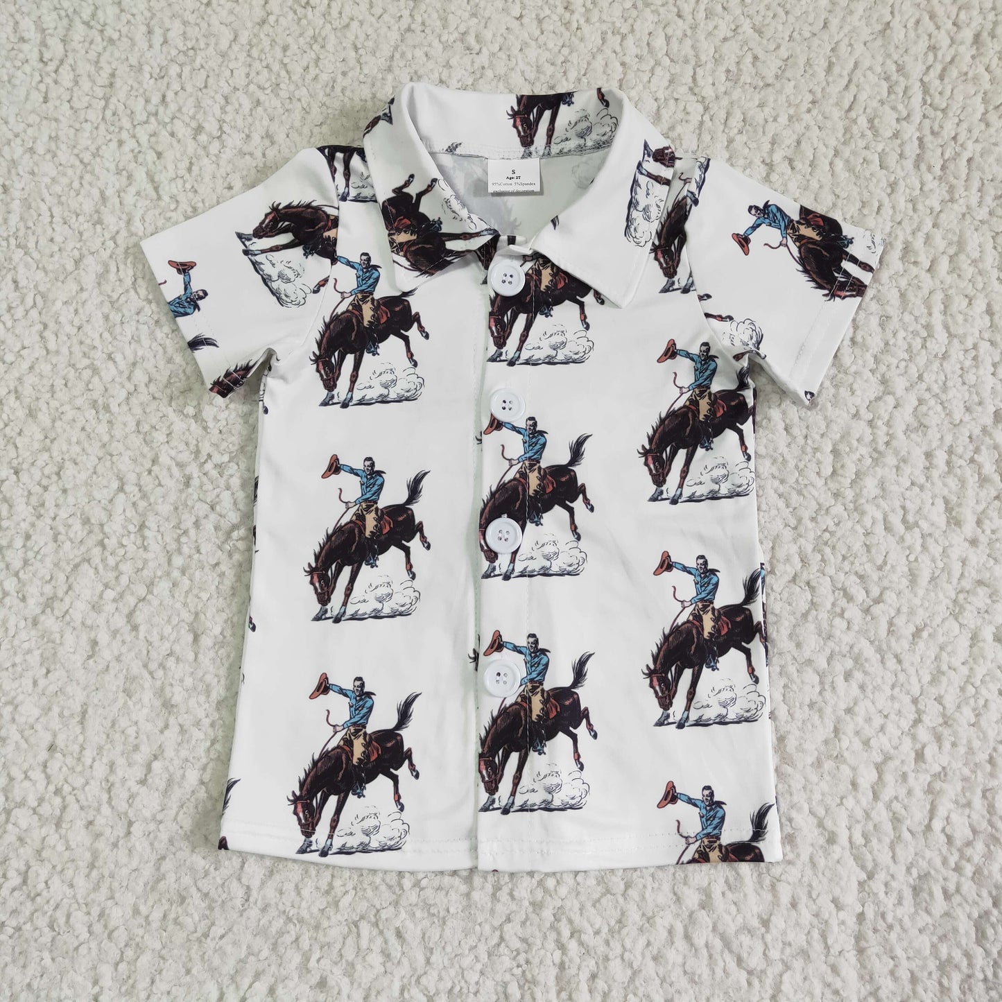 BOYS COW T-SHIRT