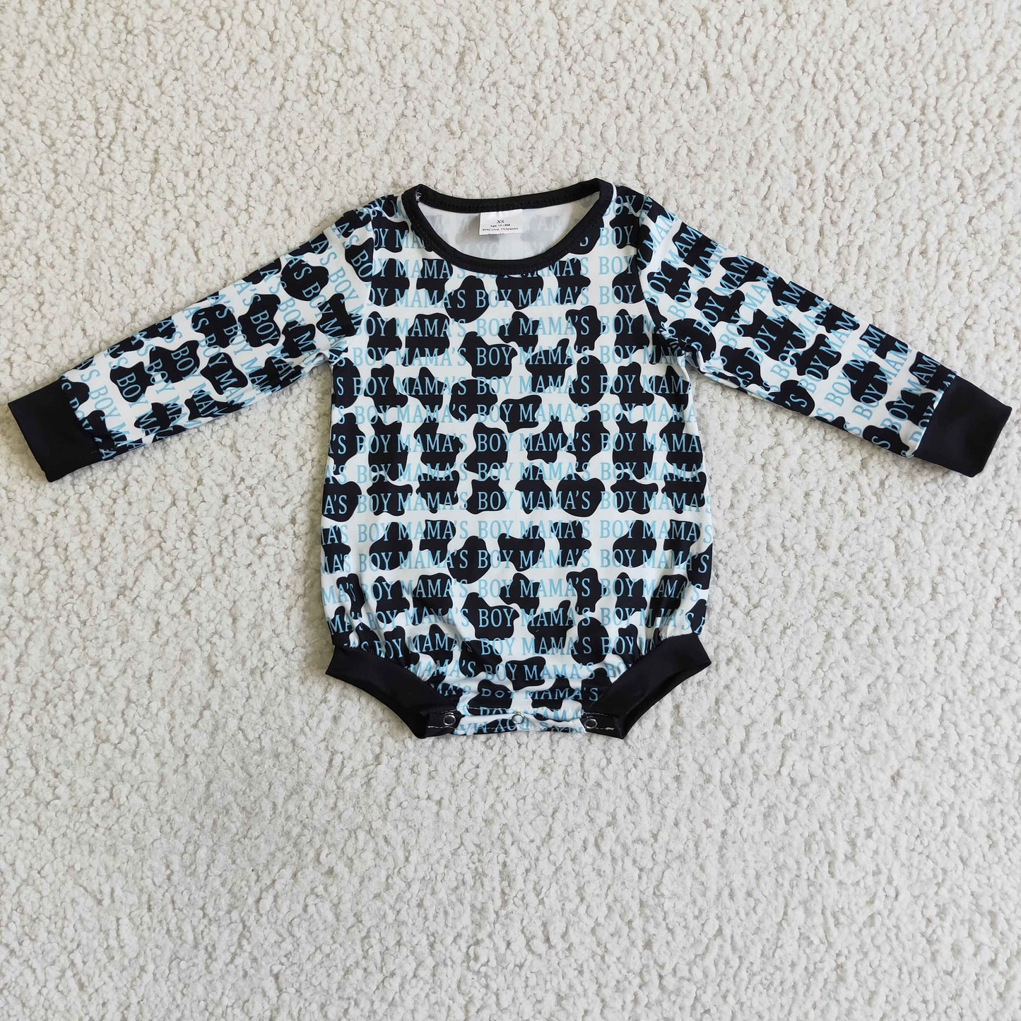 RTS NO MOQ LR0039 baby clothing girls cartoon print long sleeve bodysuit milk silk girls romper