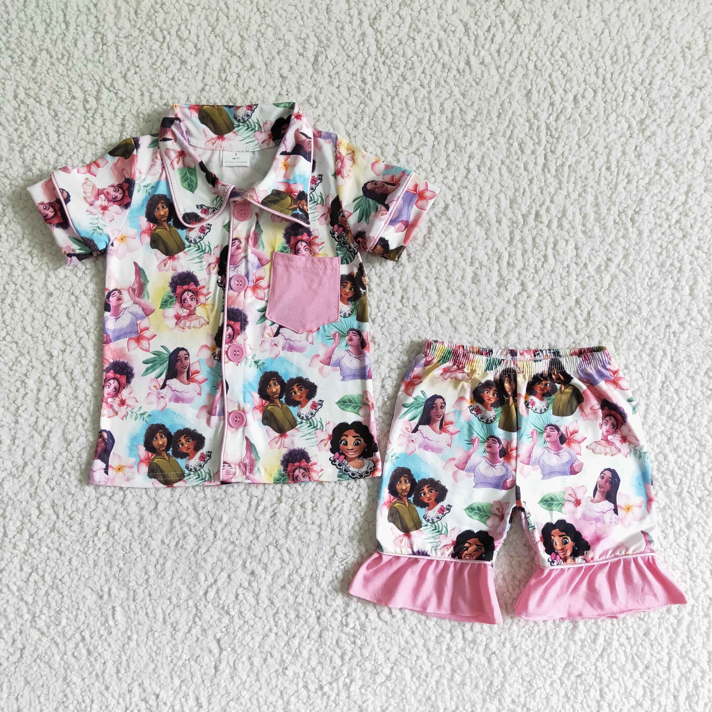 girls summer pajamas outfits