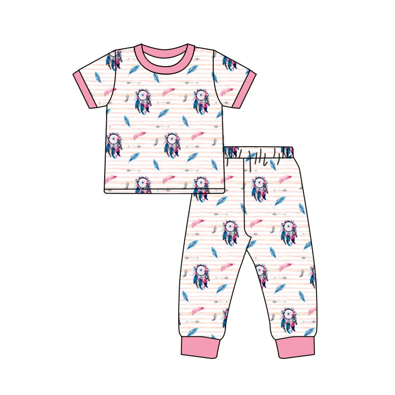Custom moq 3 eta 7/8week moq 5 eta /4/5week Short Sleeve Pants Set