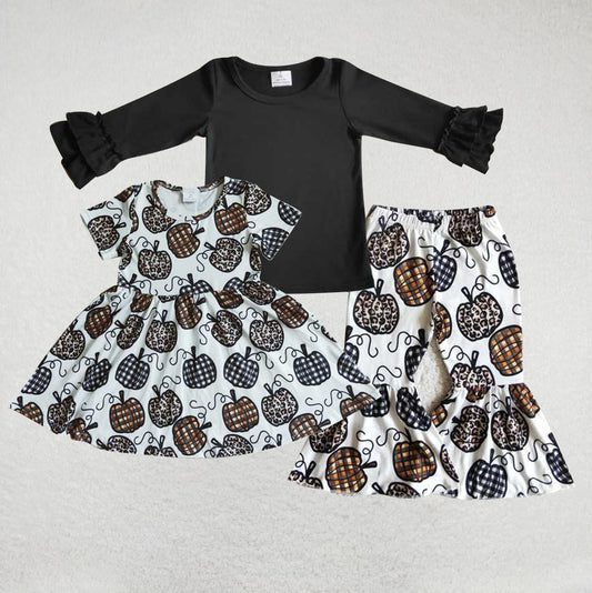 RTSPumpkin Halloween Black Pumpkin Matching Set