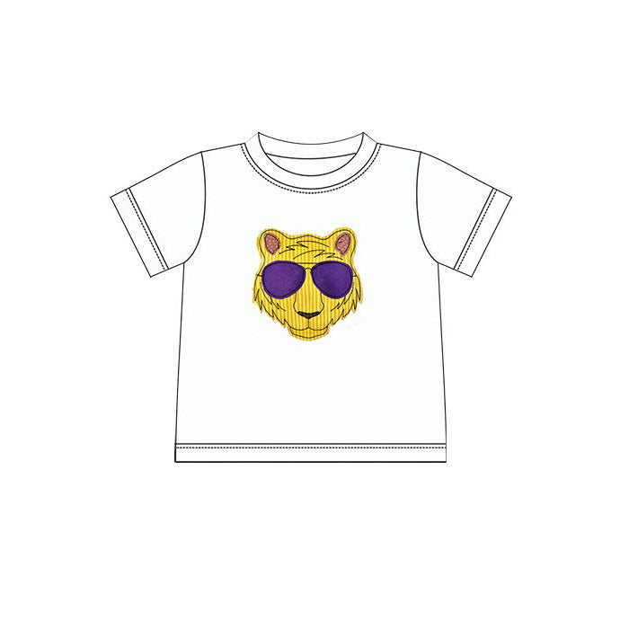 Custom team LSU tiger boys tops collection moq 5 each style  eta 4-5week custom team lsu style