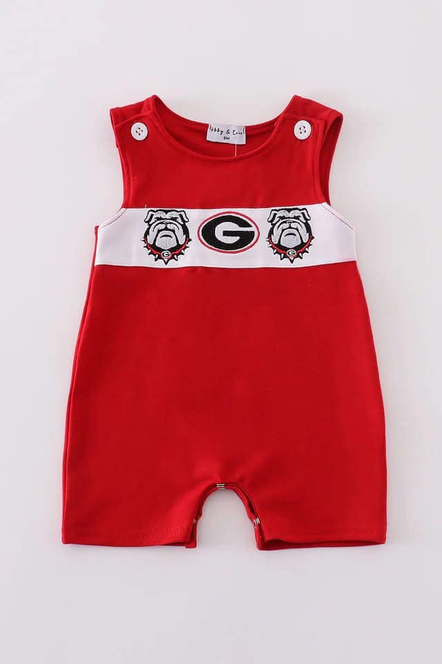 Custom summer team clothes baby girl and boys clothes sets romper dress briefs sets