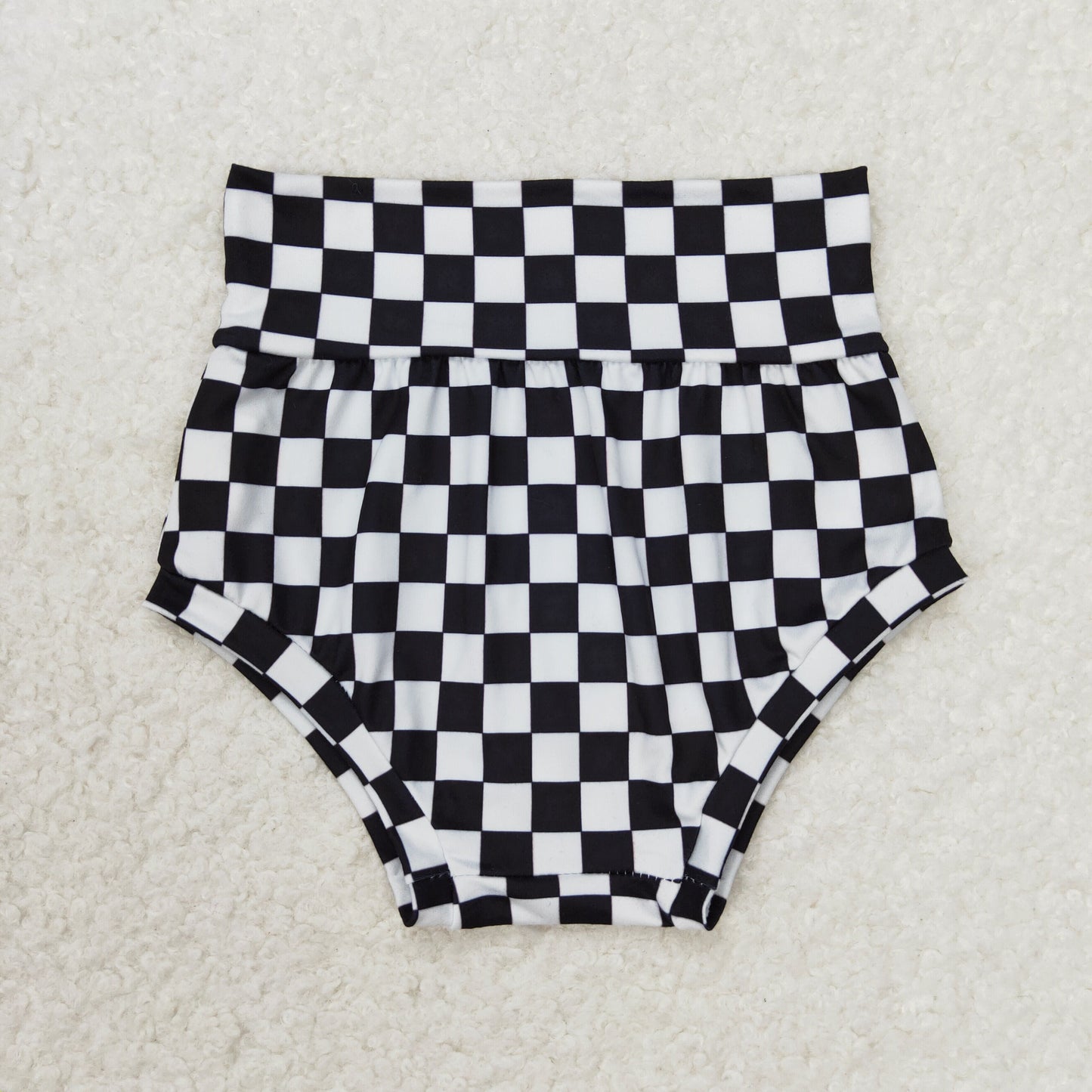 RTS no moq SS0139 Black and white plaid briefs