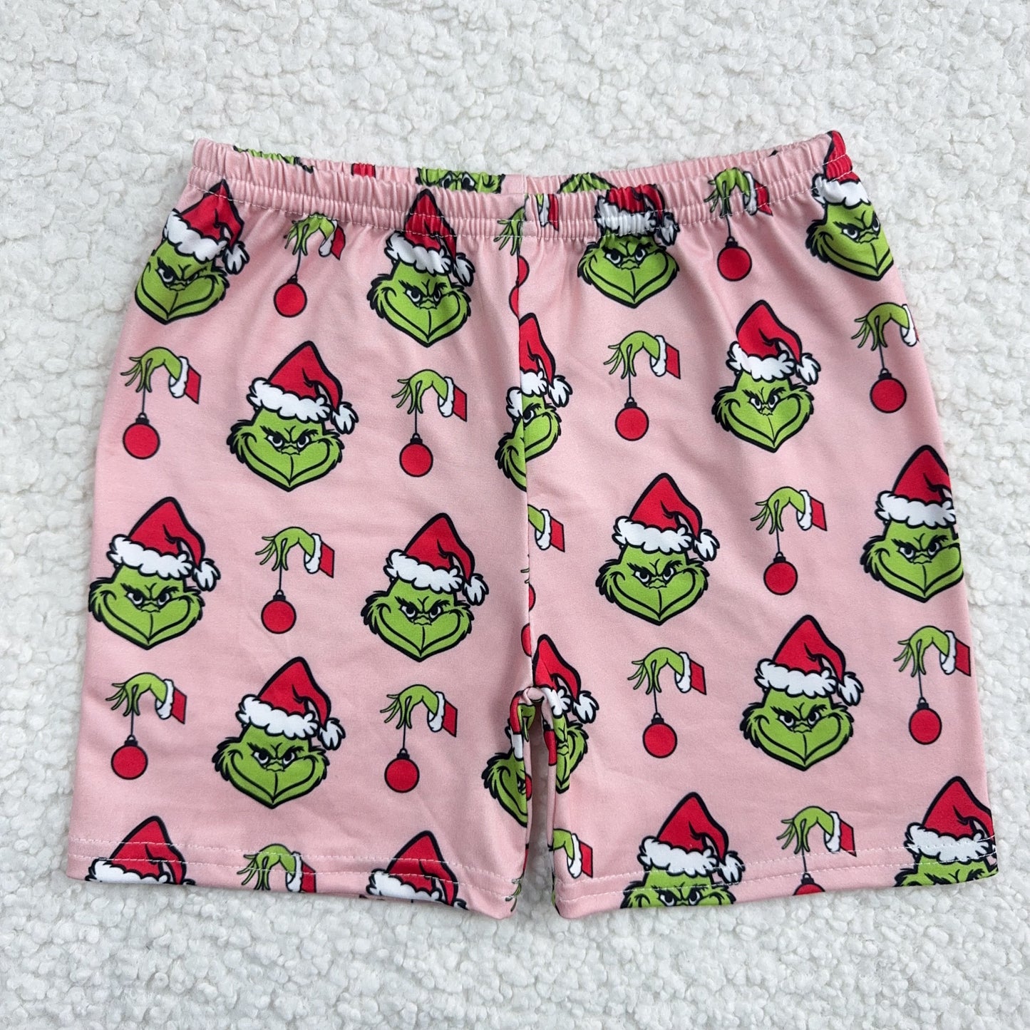 RTS SALES NO MOQ Red hat green shorts