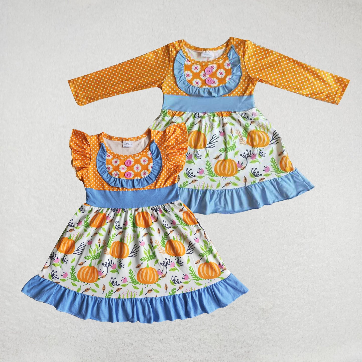 RTS Halloween Pumpkin Witch Purple Long Sleeve Halloween Pumpkin Witch Purple Long Sleeve Dress Pumpkin Skirt