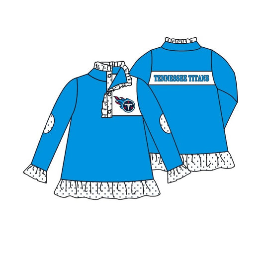 custom moq 3 eta 6-8weeks baby girls clothes team blue pullovers jacket kids pullovers