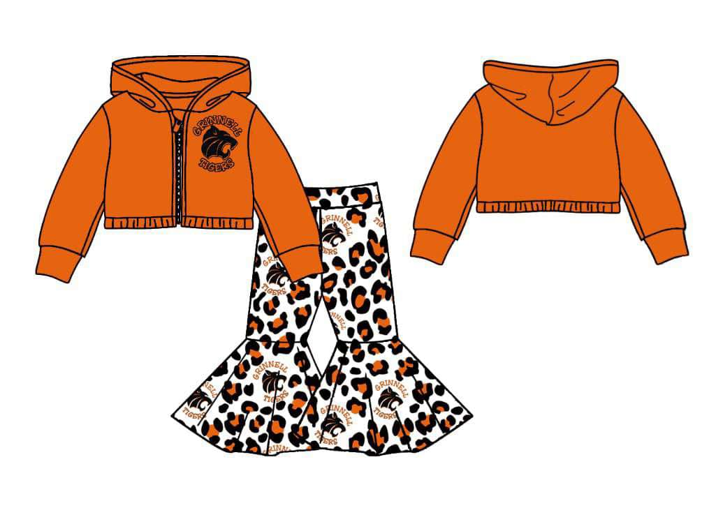 Custom moq 3 eat about 6/8weeks moq 5 eta 5/6weeks leopard hooded long sleeve and long pants set