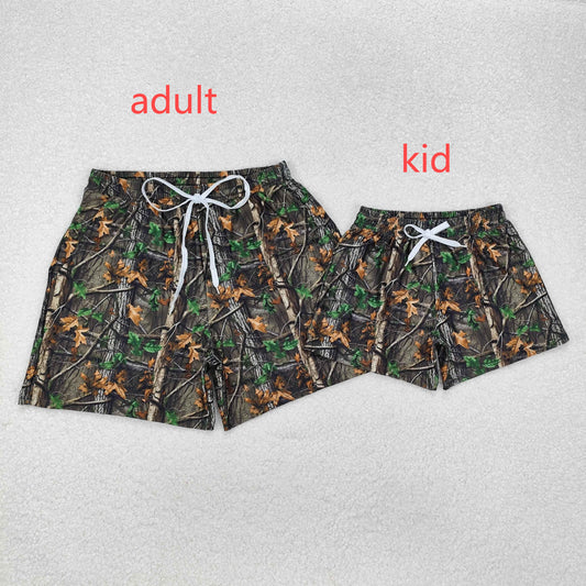 RTS NO MOQ Baby Boys branches Bottoms Swimsuits