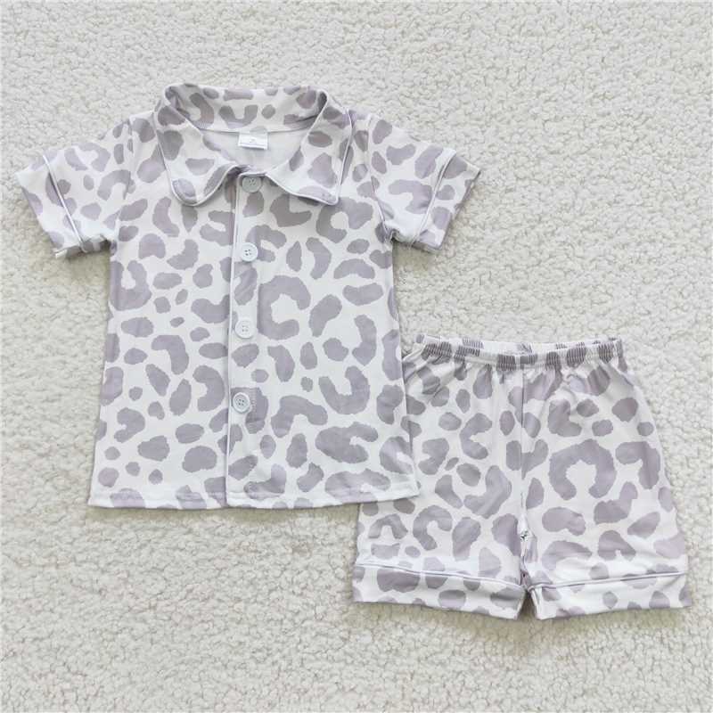 RTS NO MOQ Baby boy clothes Short Sleeve shorts Suit