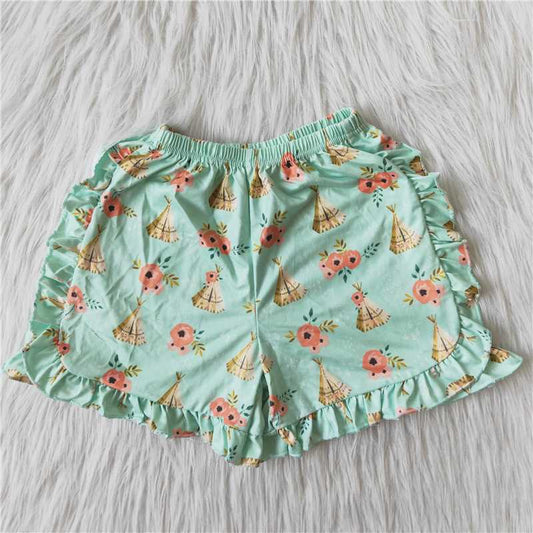 G2-4-1// Flower Tent Shorts