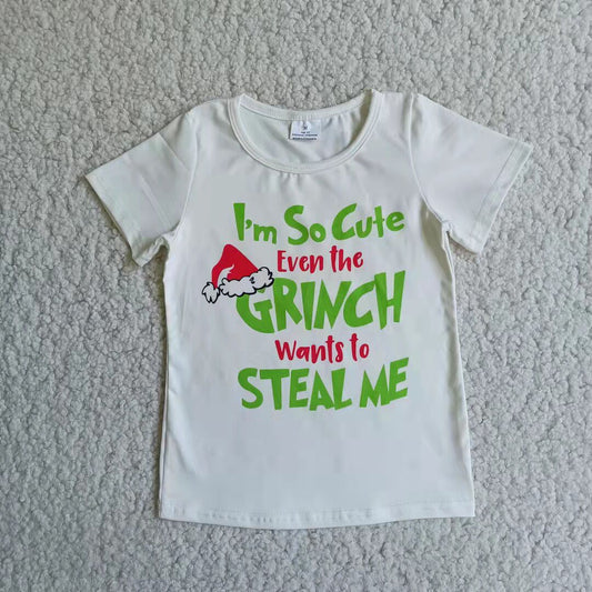 D4-1 grinch short sleeve top