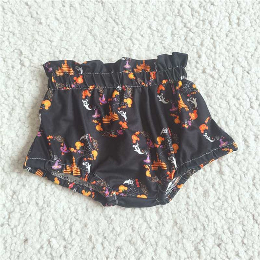 G4-20-3*.' Little Pumpkin Ghost Black Thong