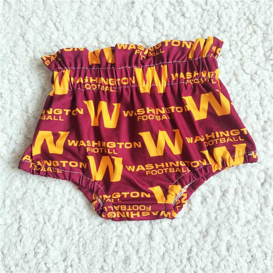 G4-20-6*[] W Dark red thong with yellow letters