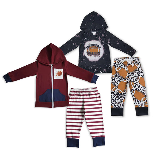 RTS Sibling baby girl clothes halloween embroidery pumpkin long Sleeve pants sets