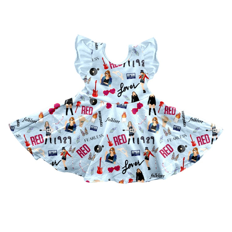 5.3custom each style moq 5eta 4-5week Sibling Sister Casual style prints boys and girls outfits match family design