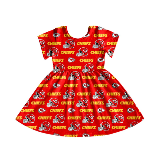 PRE ORDER Deadline August 28 close custom no moq baby kids kids clothing orange shorts sleeve dress