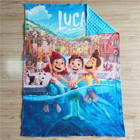 6 B10-13 LUCA Boys Baby Blanket