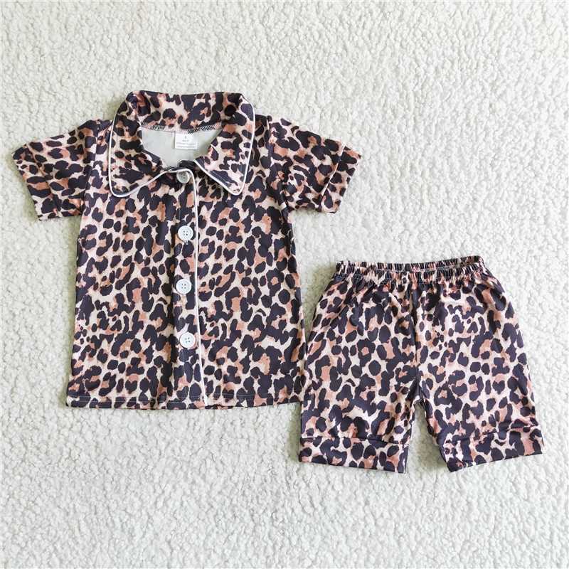 RTS NO MOQ Baby boy clothes Short Sleeve shorts Suit