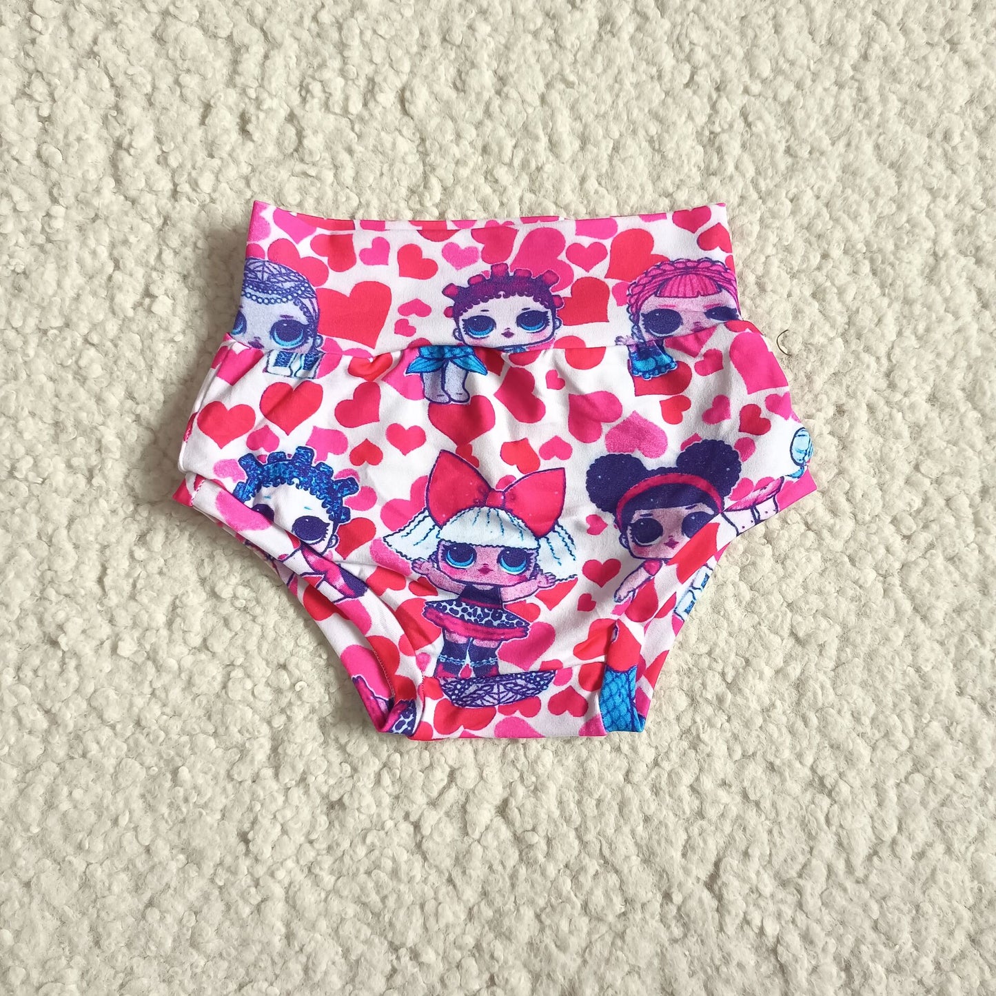 G5-12-6*/*/ Cartoon girl heart thong