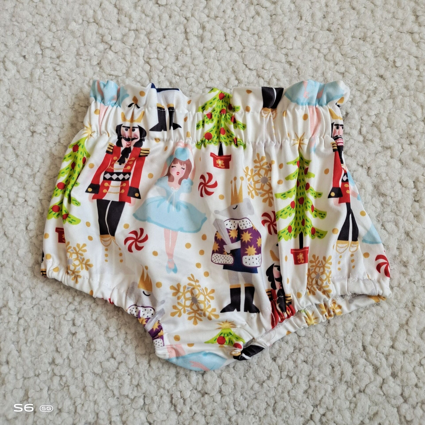 G4-16-1] Princess King Gold Snowflake Thong